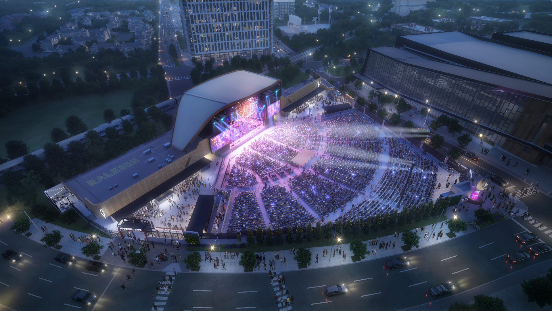 Raleigh Convention Center Expansion & Red Hat Amphitheater Relocation